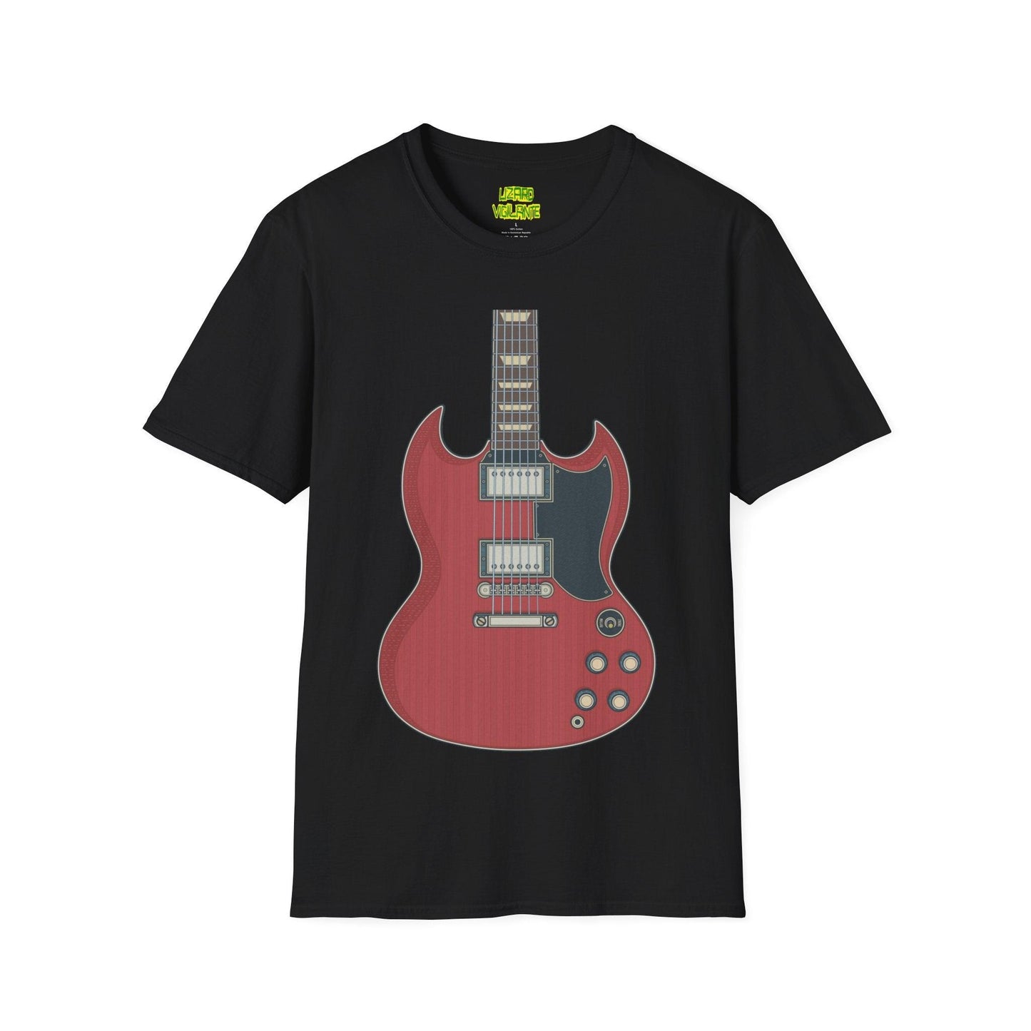 Iconic Red SG Unisex Softstyle T-Shirt - Lizard Vigilante