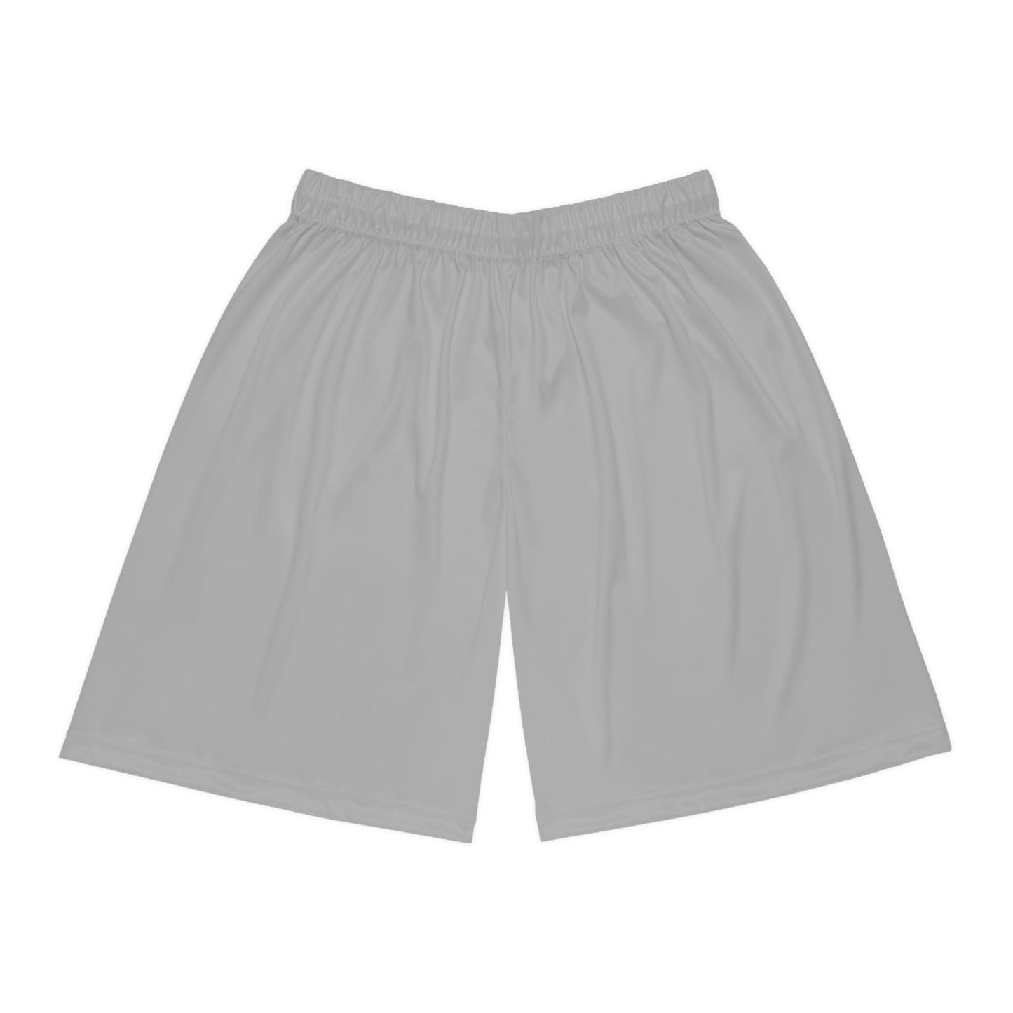 Basketball Shorts - Light Gray - Lizard Vigilante