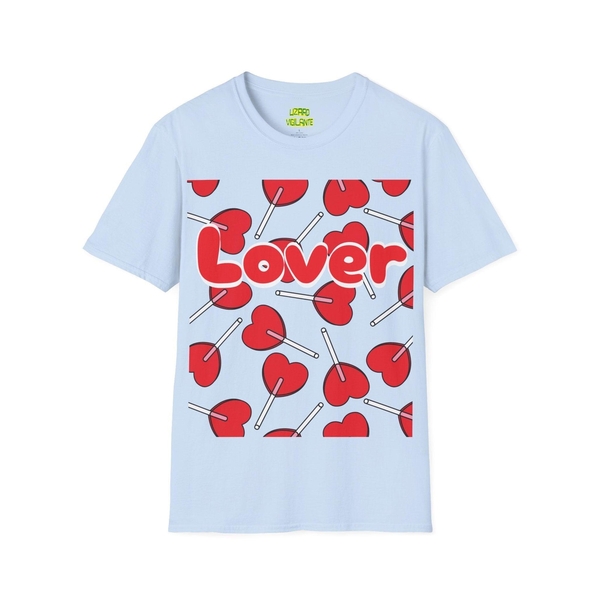 Valentine’s Day Lover Sucker Unisex Softstyle T-Shirt - Lizard Vigilante