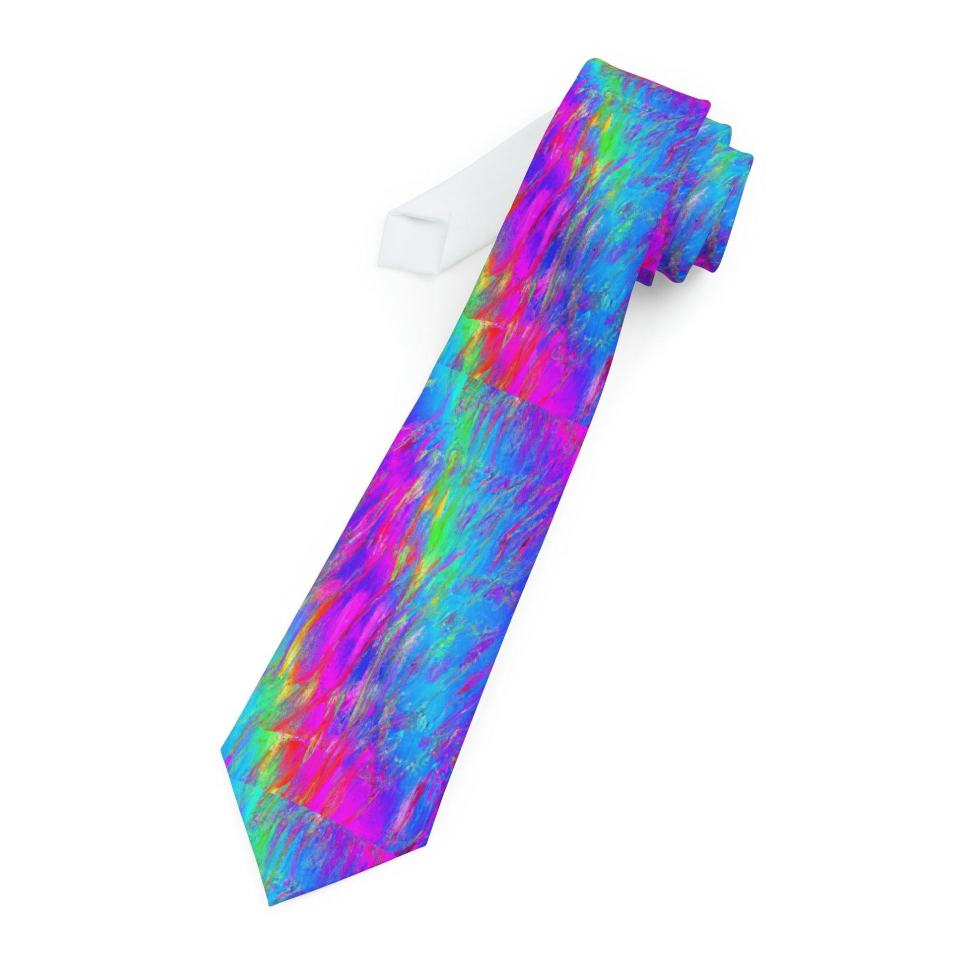 Supercolor Gel Necktie - Lizard Vigilante