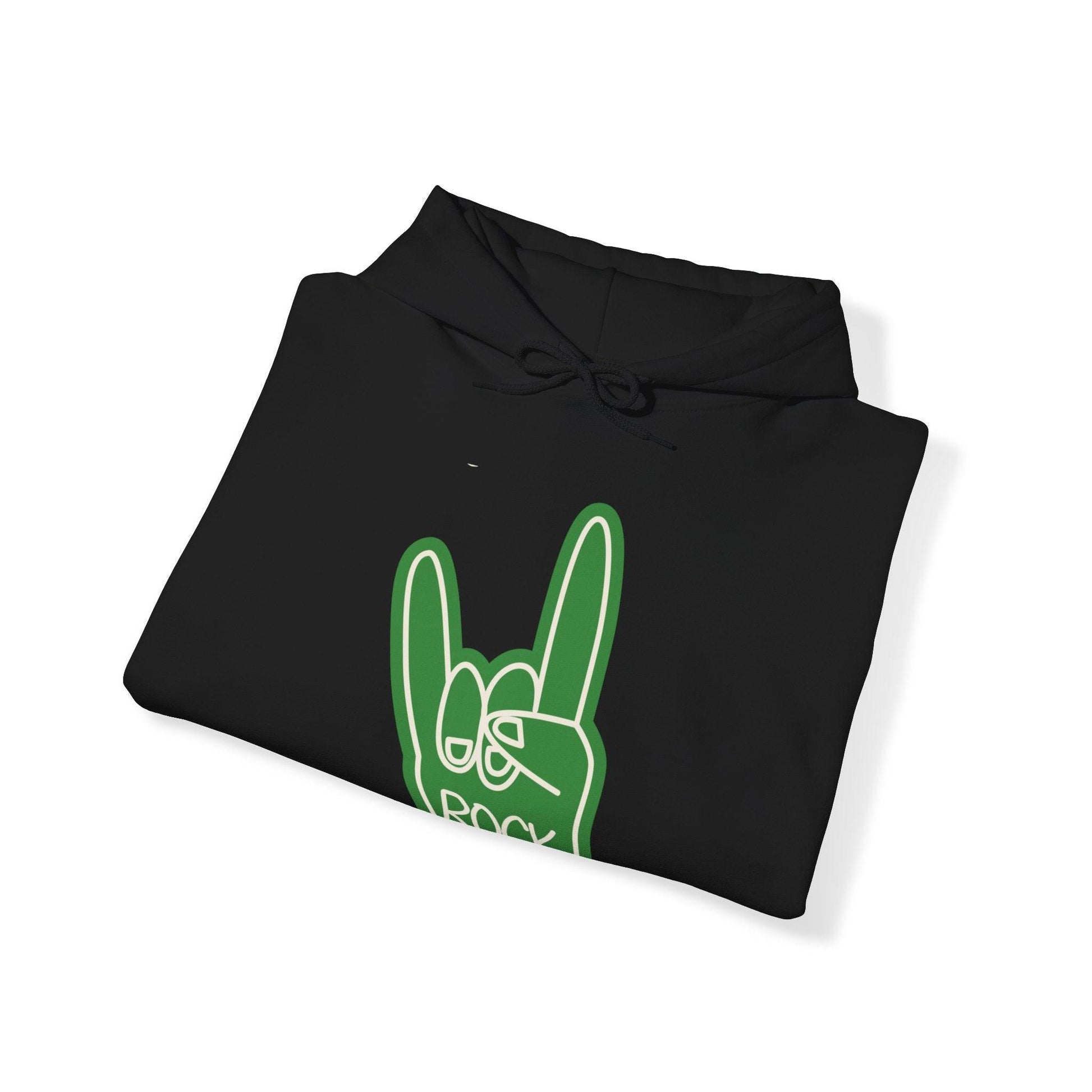 Rock Hand Sign Unisex Heavy Blend™ Hooded Sweatshirt - Lizard Vigilante