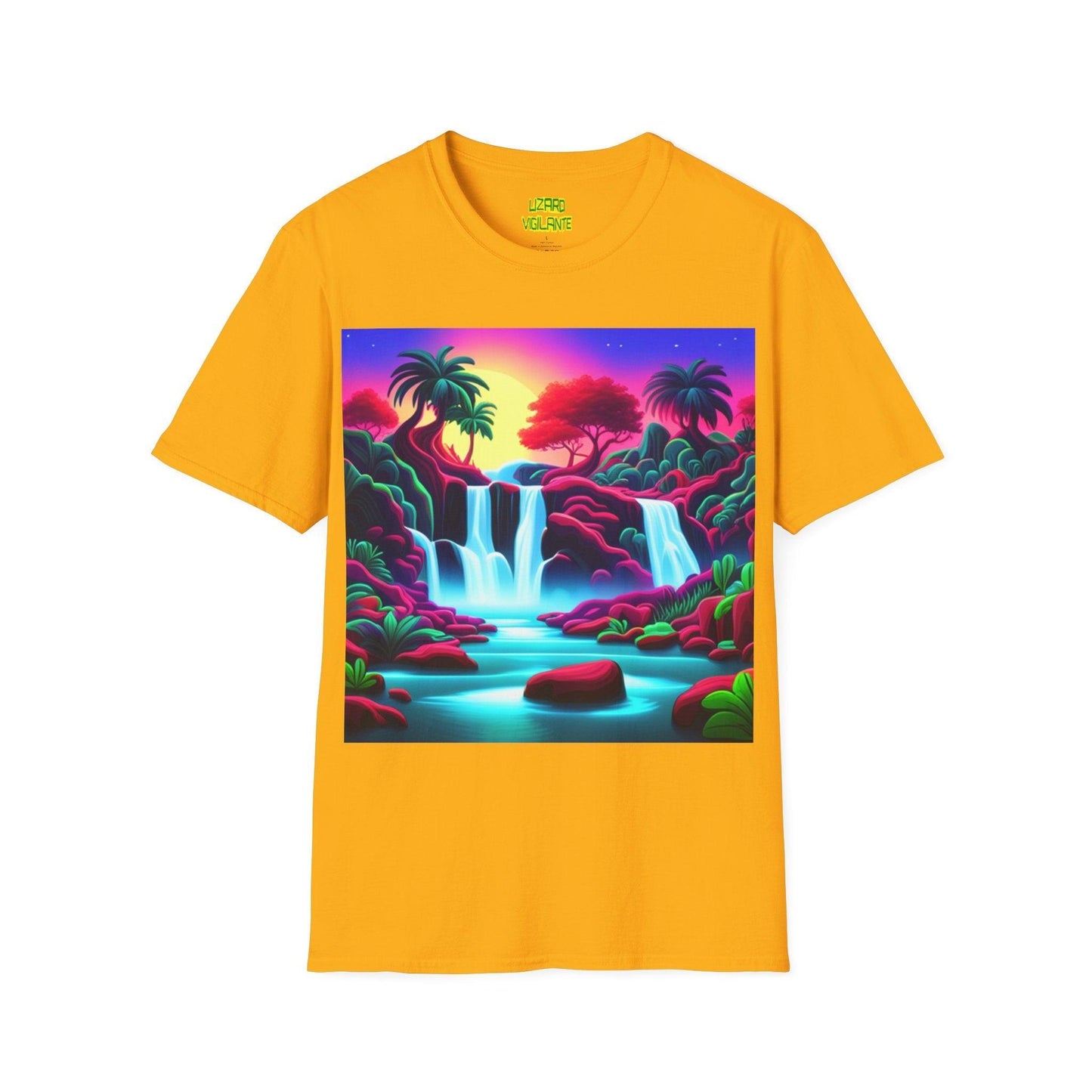 Tropic Topic Unisex Softstyle T-Shirt - Lizard Vigilante