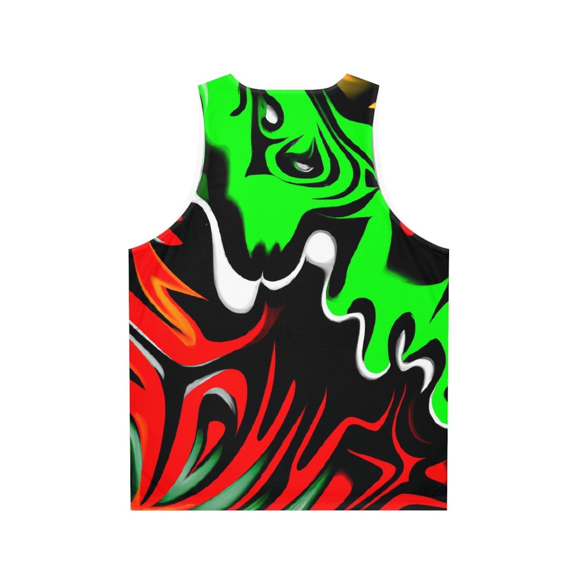 Hawaiian Lava Unisex Tank Top - Lizard Vigilante