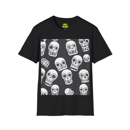 Bot Skulled Unisex Softstyle T-Shirt - Lizard Vigilante