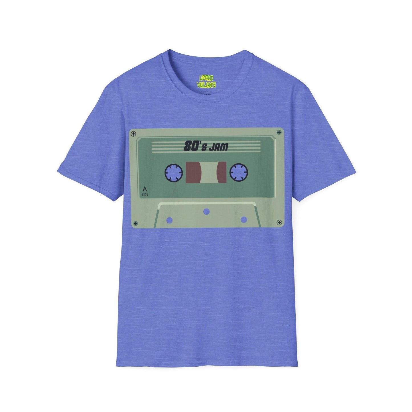 80's Jam Unisex Softstyle T-Shirt - Lizard Vigilante