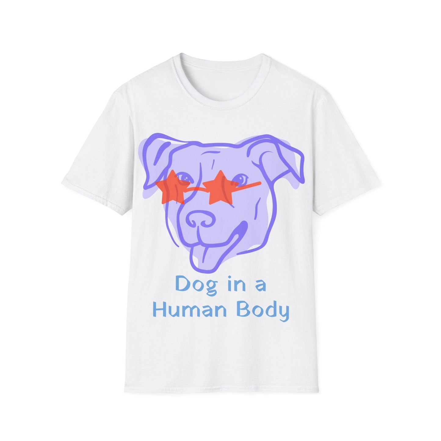 Dog in a Human Body Unisex Softstyle T-Shirt - Lizard Vigilante