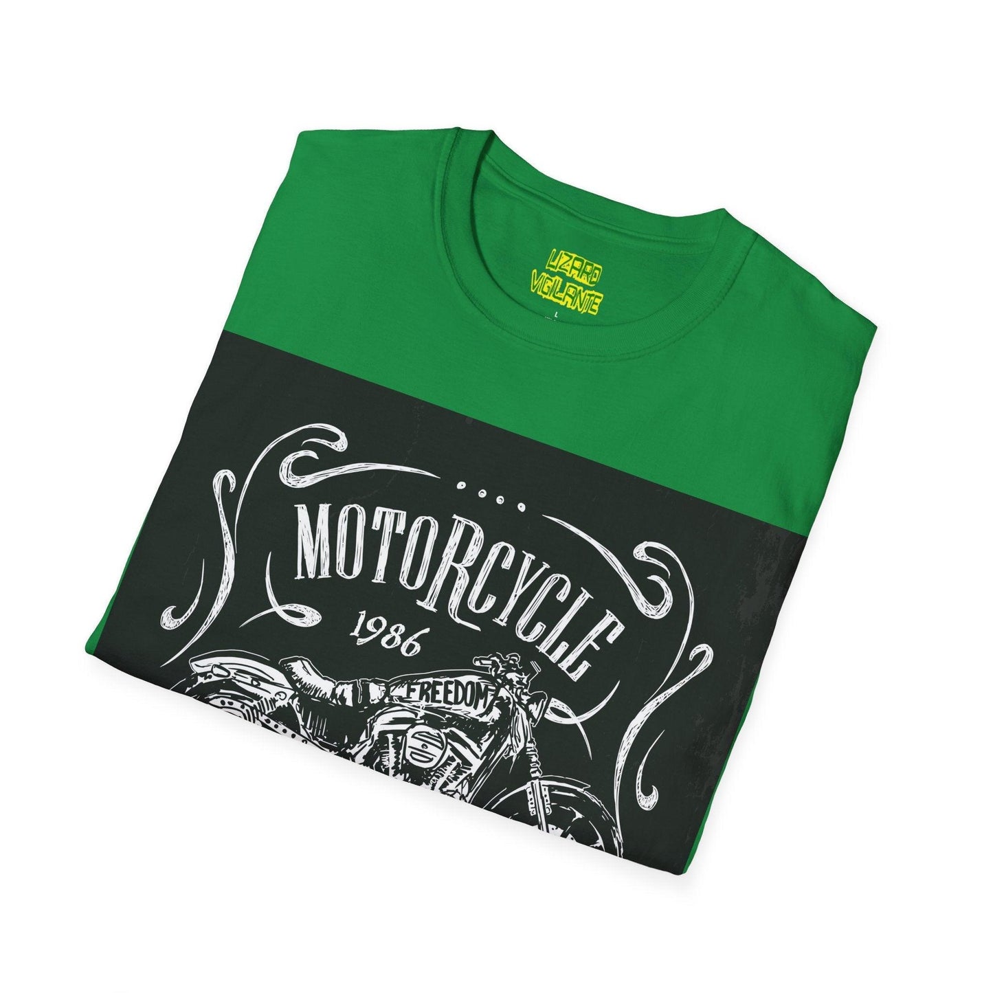 Motorcycle Lover Unisex Softstyle T-Shirt - Lizard Vigilante