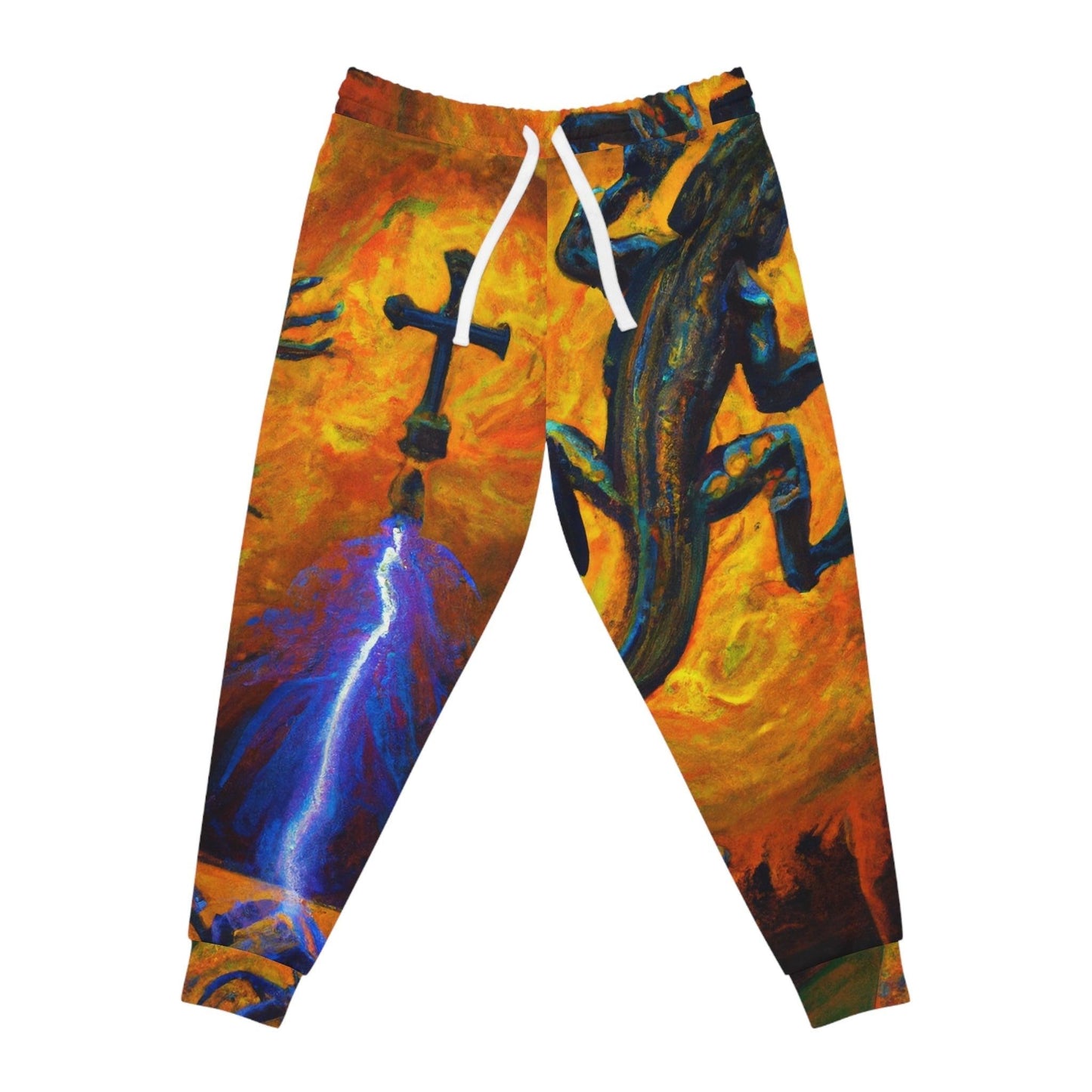 Lizard Vigilante Origins Athletic Joggers - Lizard Vigilante