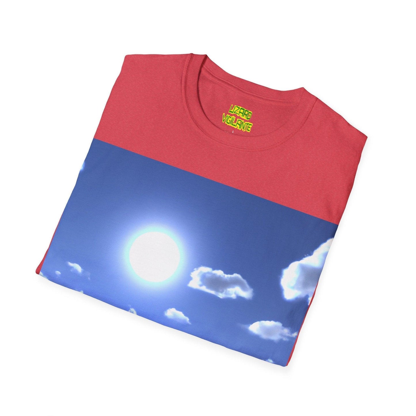 Sailing Sunlight Graphic Unisex Softstyle T-Shirt - Lizard Vigilante