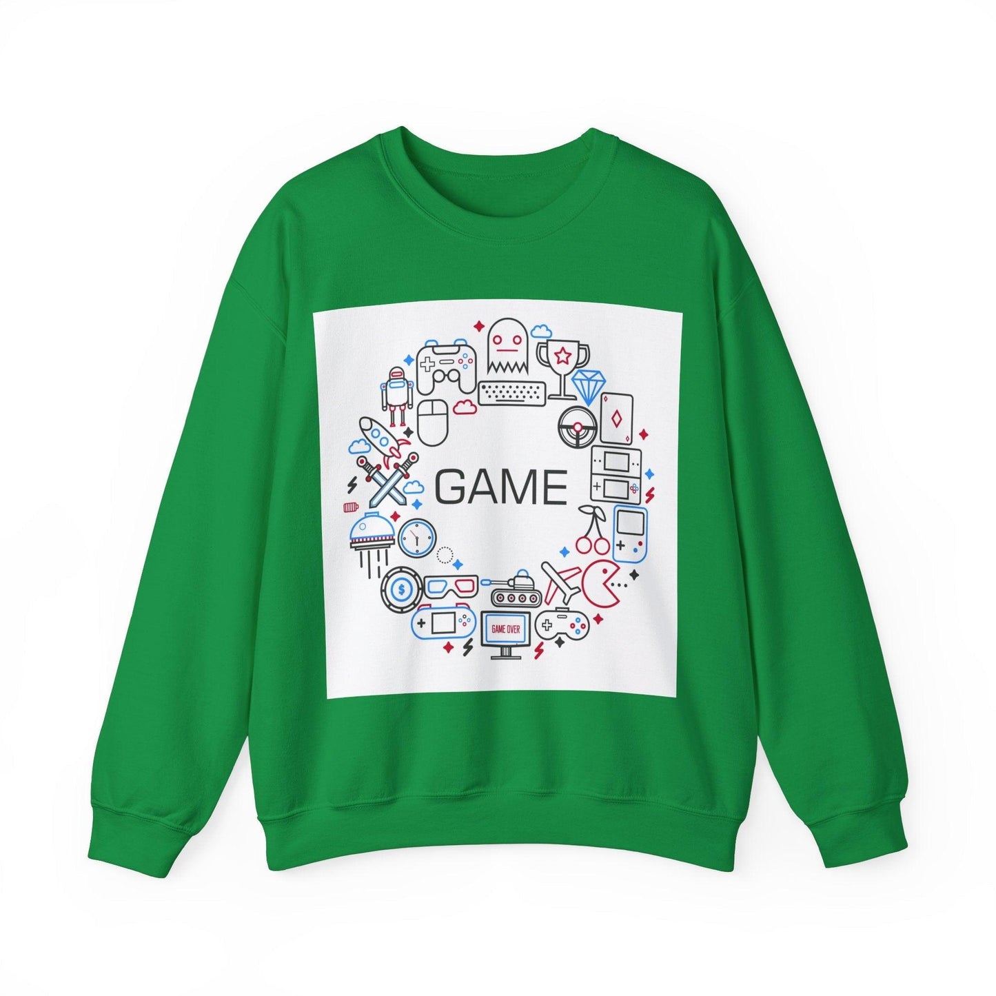 Video Game Unisex Heavy Blend™ Crewneck Sweatshirt - Lizard Vigilante