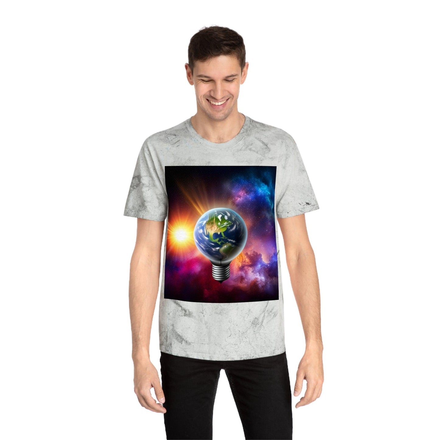 The Idea Unisex Color Blast T-Shirt - Lizard Vigilante