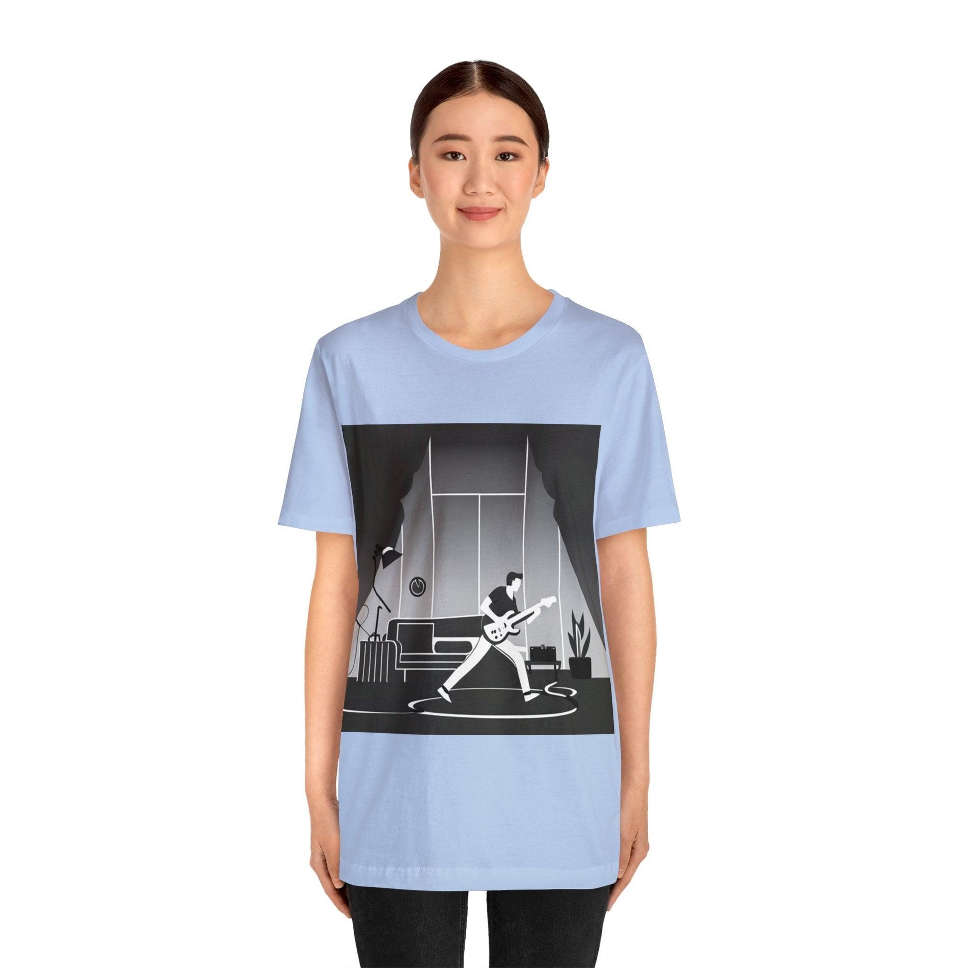 Living Room Jam Unisex Jersey Short Sleeve Tee - Lizard Vigilante