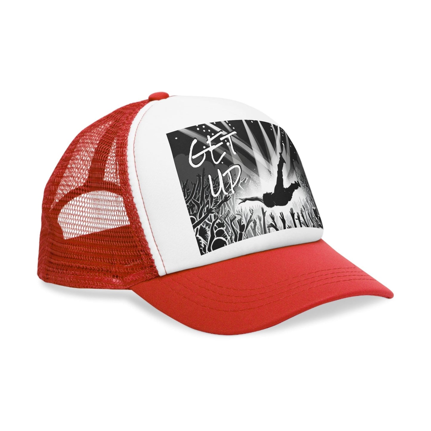 GET UP Crowd Surfing Metal Concert Mesh Cap - Lizard Vigilante