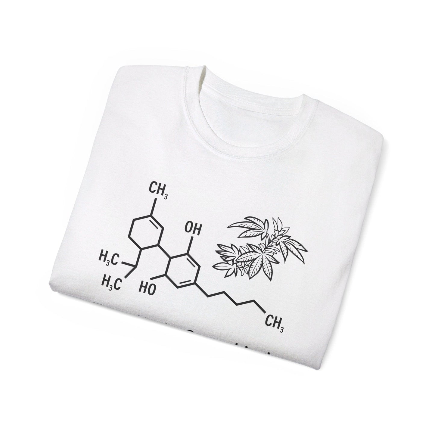 Tetrahydrocannabinol (THC) Molecule Weed Shirt