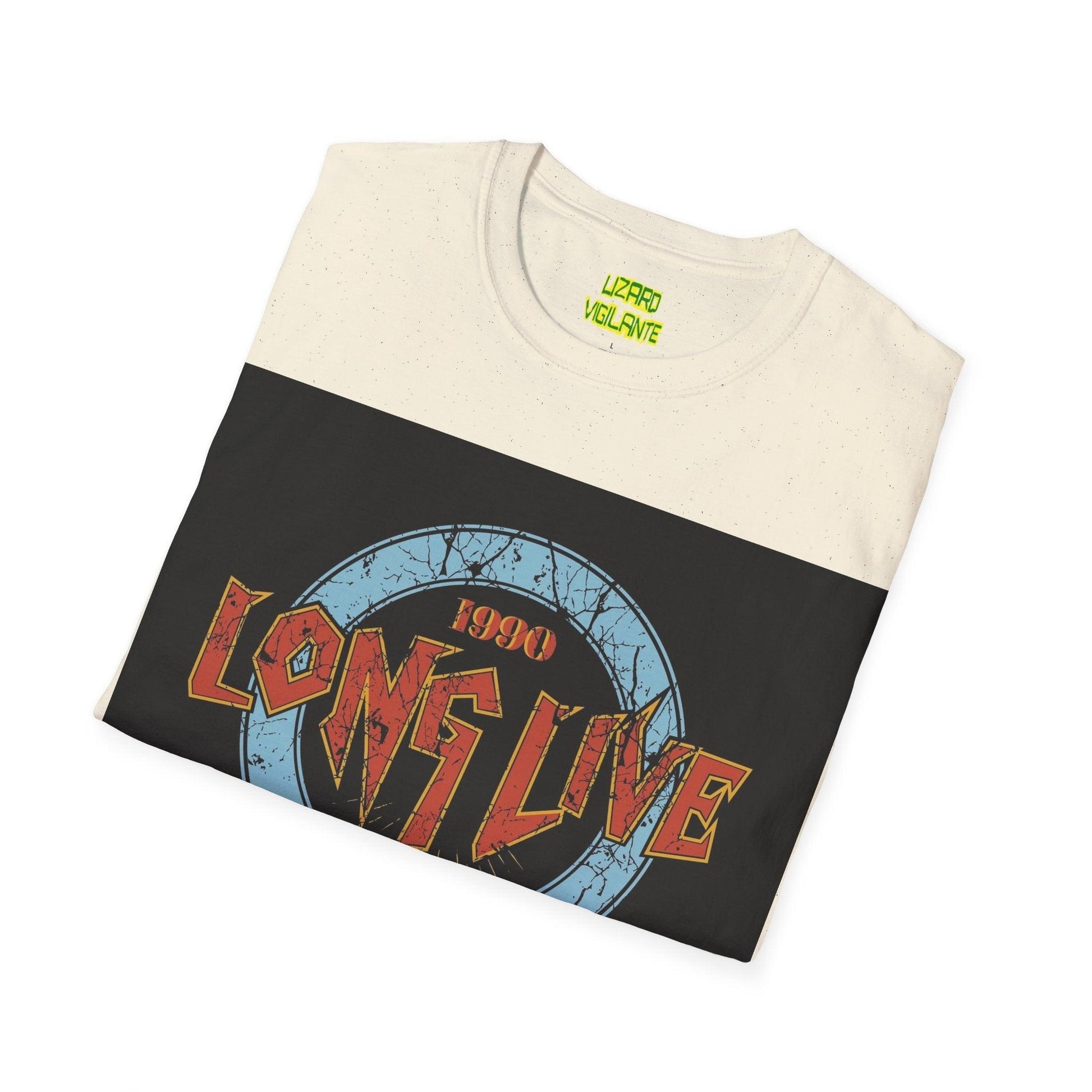 Long Live Rock And Roll Unisex Softstyle T-Shirt - Lizard Vigilante