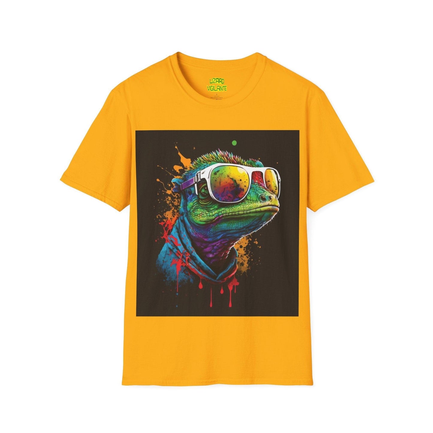 Shlizard Unisex Softstyle T-Shirt - Lizard Vigilante