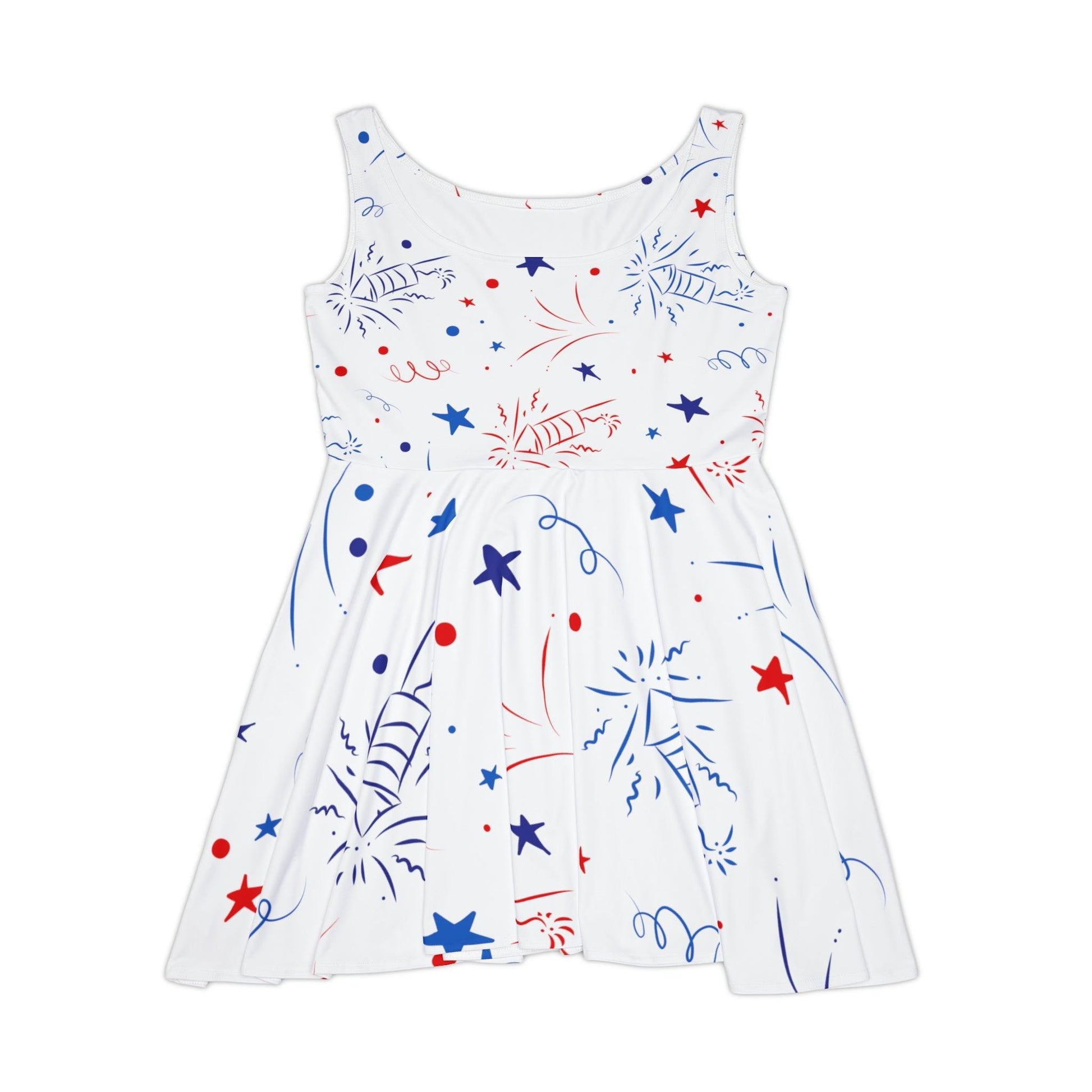 Firework Women's Skater Dress (AOP) - Lizard Vigilante