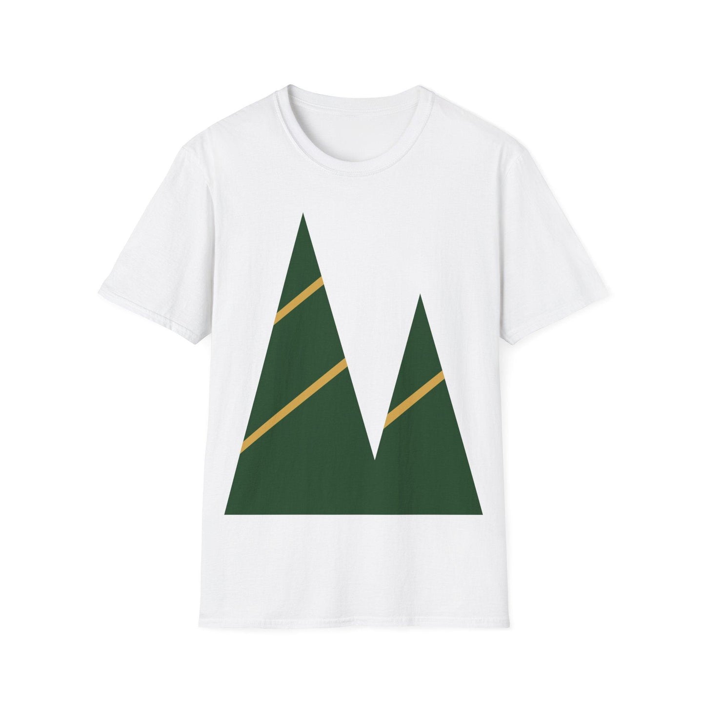 Christmas Holiday Trees Unisex Softstyle T-Shirt - Lizard Vigilante