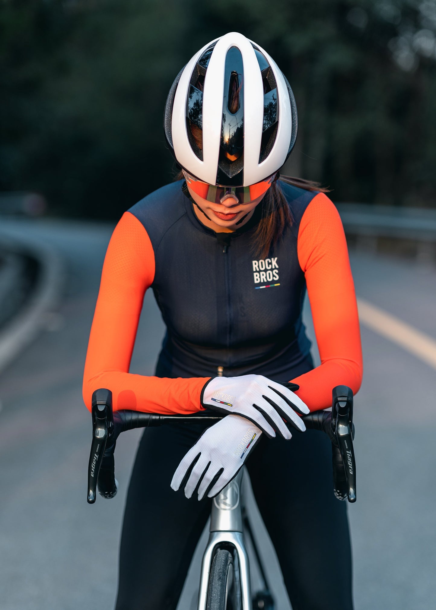 ROCKBROS Road-to-Sky Women's Cycling Long-Sleeved Jersey