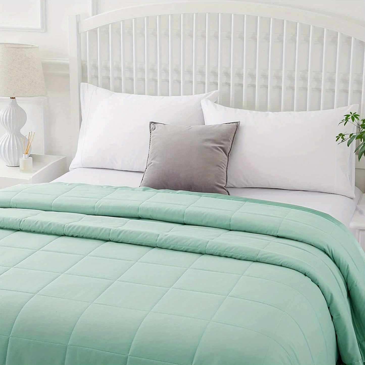 1pc Cooling Quilt For Hot Sleepers Breathable Soft Keep Cool Summer Blanket For Bed Couch Sofa Down Alternative Filling