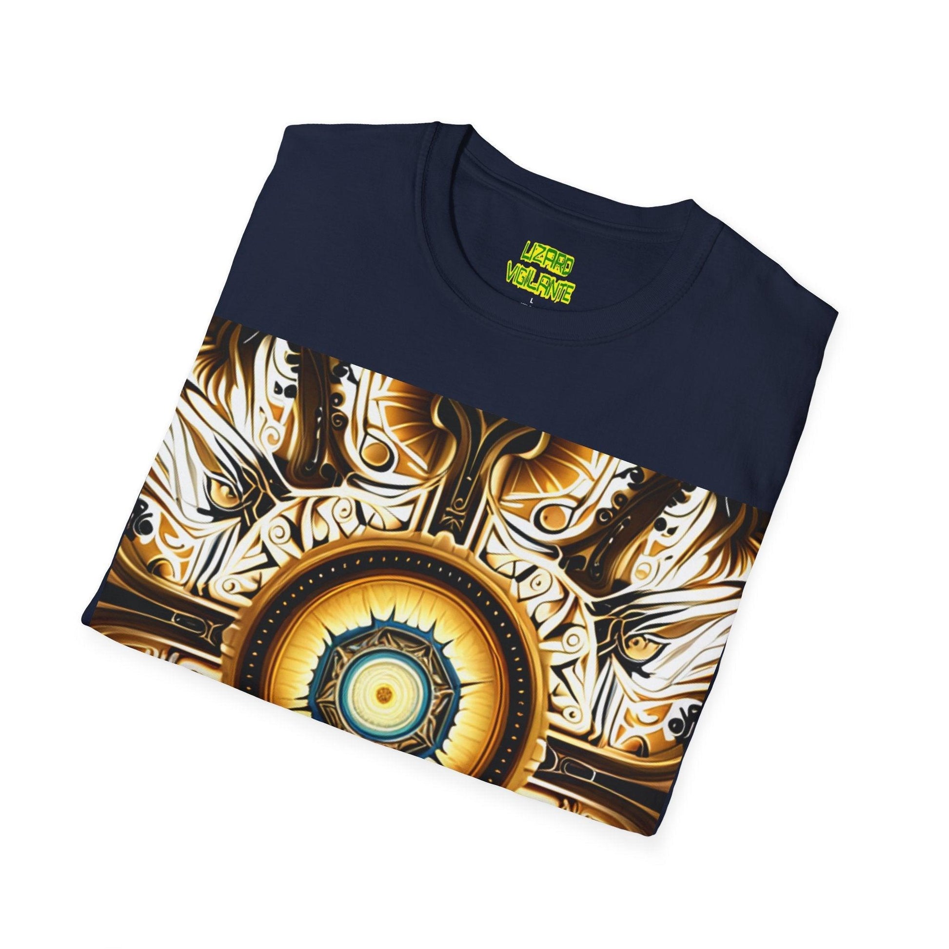 Hypnotic Carpet Unisex Softstyle T-Shirt - Lizard Vigilante