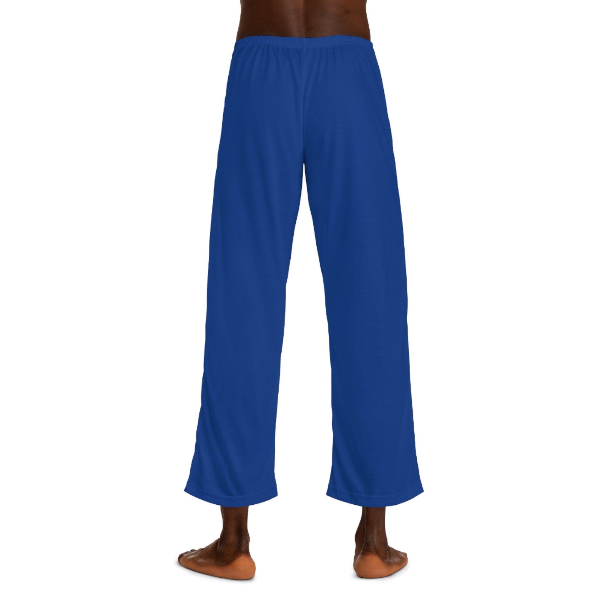 Men's Pajama Pants - Blue - Lizard Vigilante