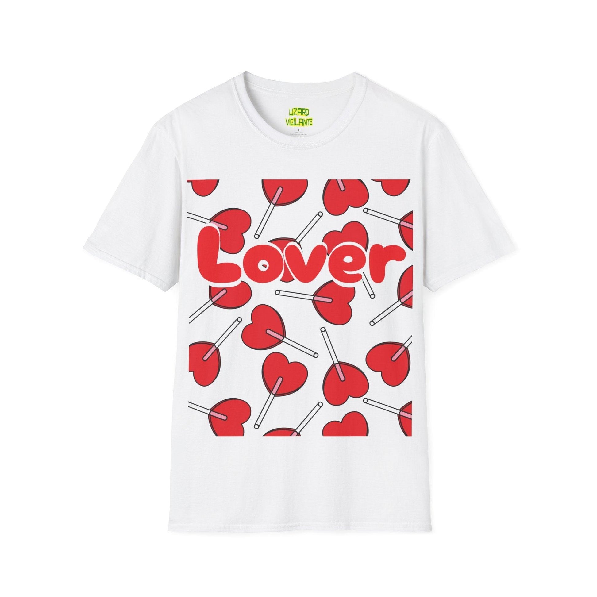 Valentine’s Day Lover Sucker Unisex Softstyle T-Shirt - Lizard Vigilante