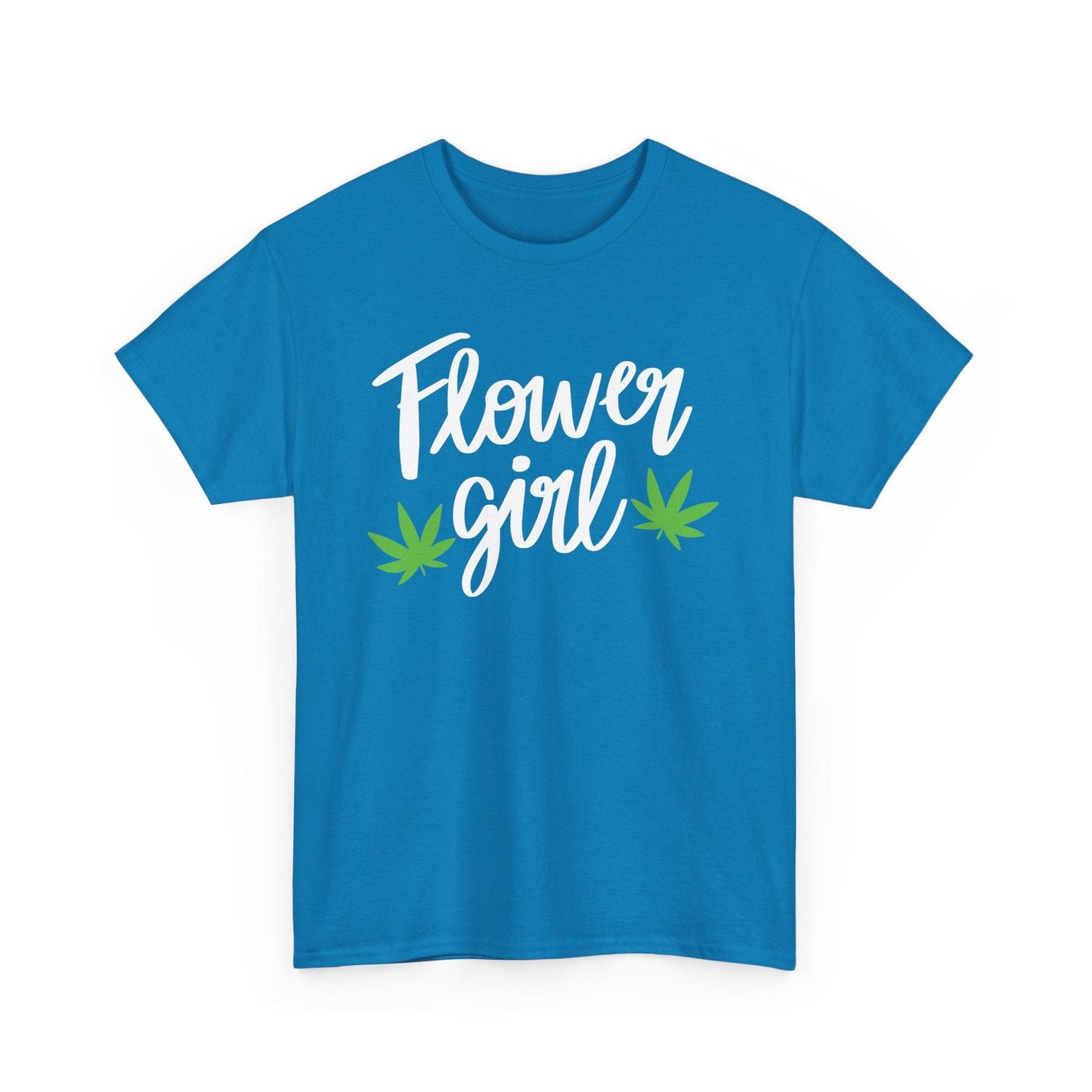 Flower Girl Marijuana Leaf T-Shirt
