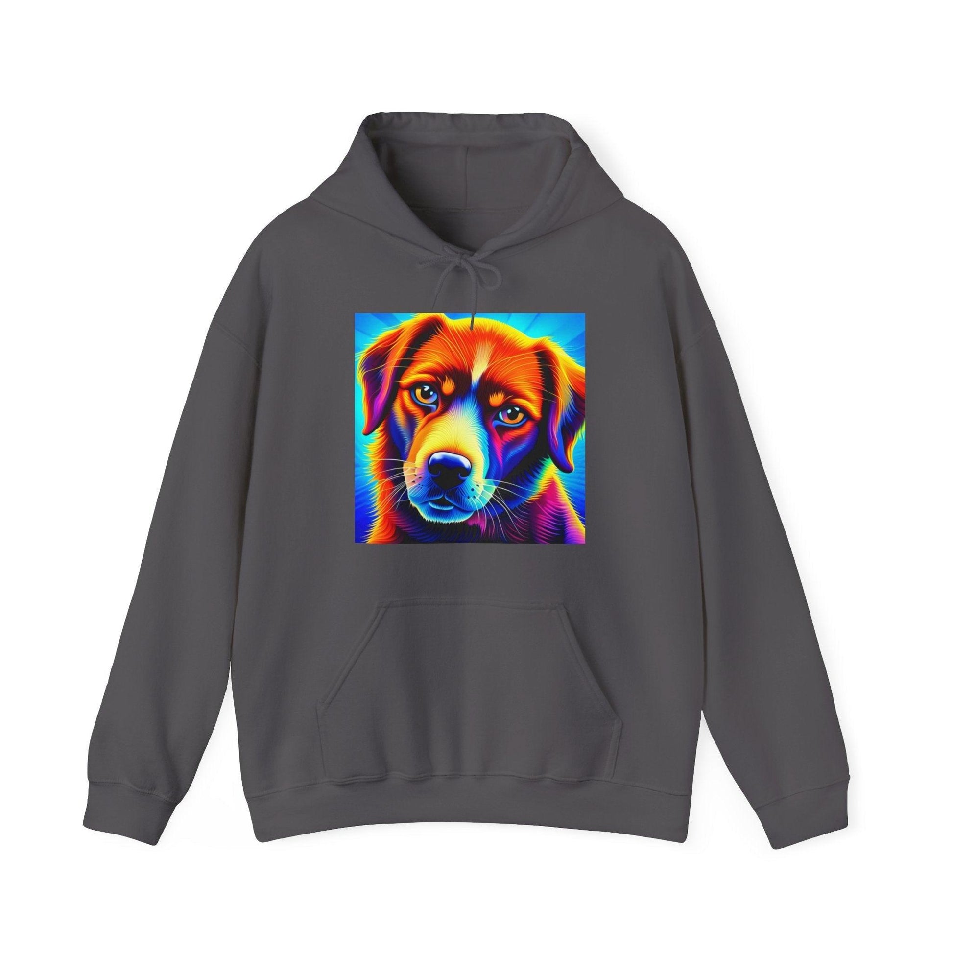 Prism Dog Unisex Heavy Blend™ Hooded Sweatshirt - Lizard Vigilante