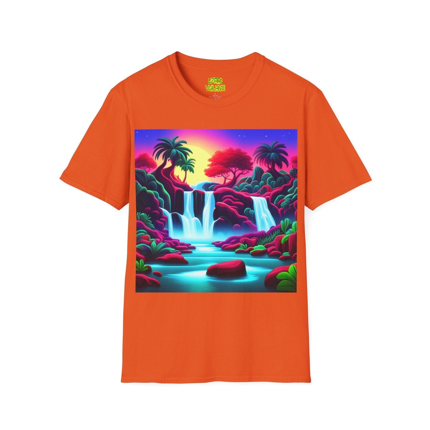 Tropic Topic Unisex Softstyle T-Shirt - Lizard Vigilante