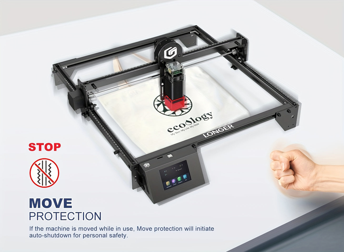 LONGER RAY5 5W Laser Engraver Machine – Quick Focus, Wi-Fi Control, High-Precision Compact Design for DIY Projects - Premium engraving machine from Lizard Vigilante - Just $269.99! Shop now at Lizard Vigilante