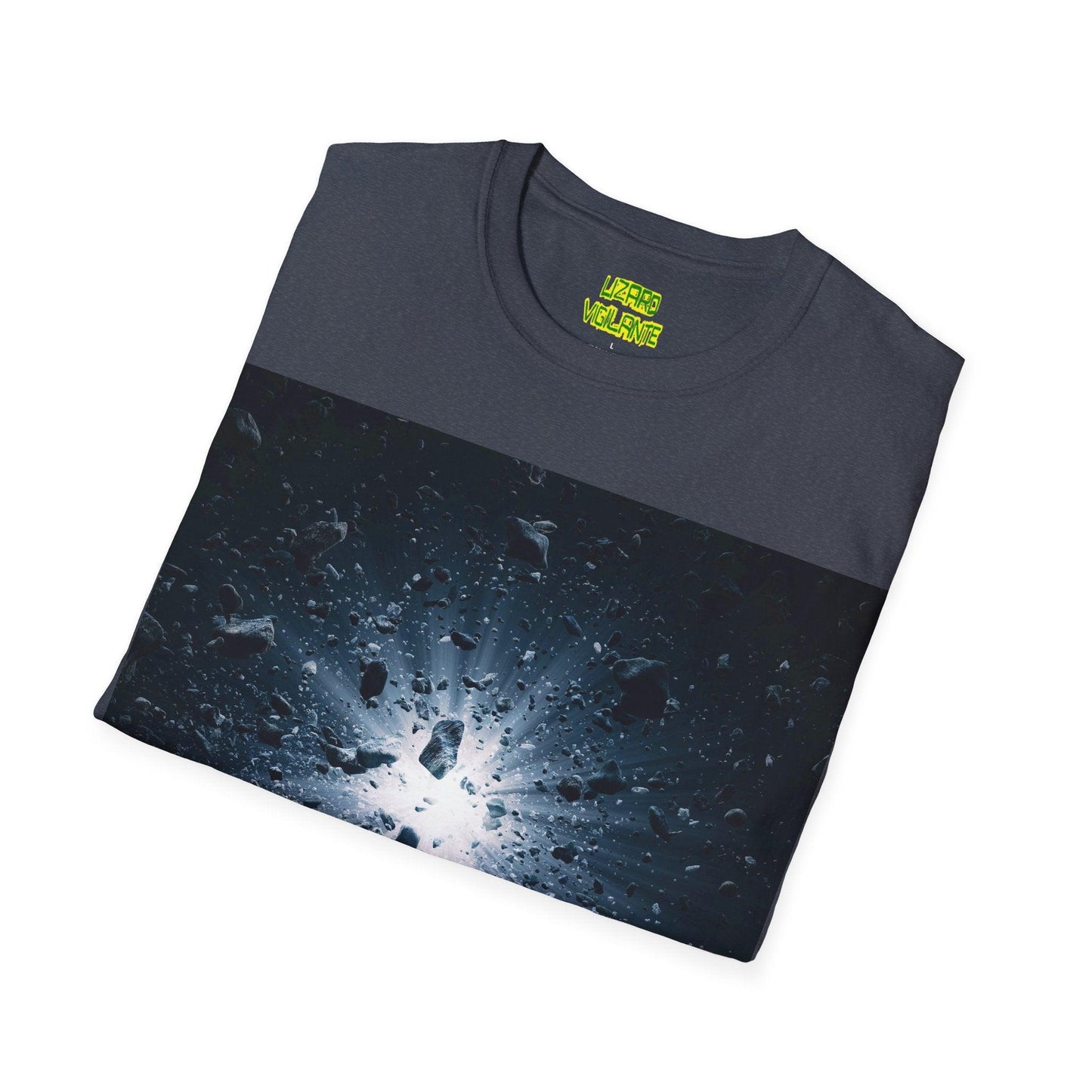 Space Rocks Unisex Softstyle T-Shirt - Lizard Vigilante