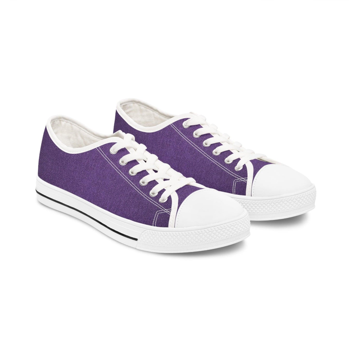 Fauz Purple Silk Women's Low Top Sneakers - Lizard Vigilante