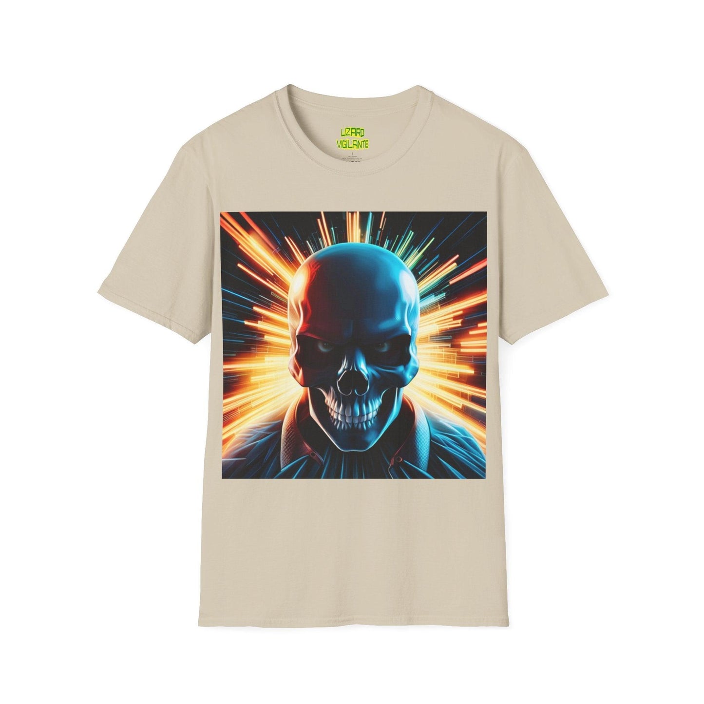 Skull Blaster Unisex Softstyle T-Shirt - Lizard Vigilante