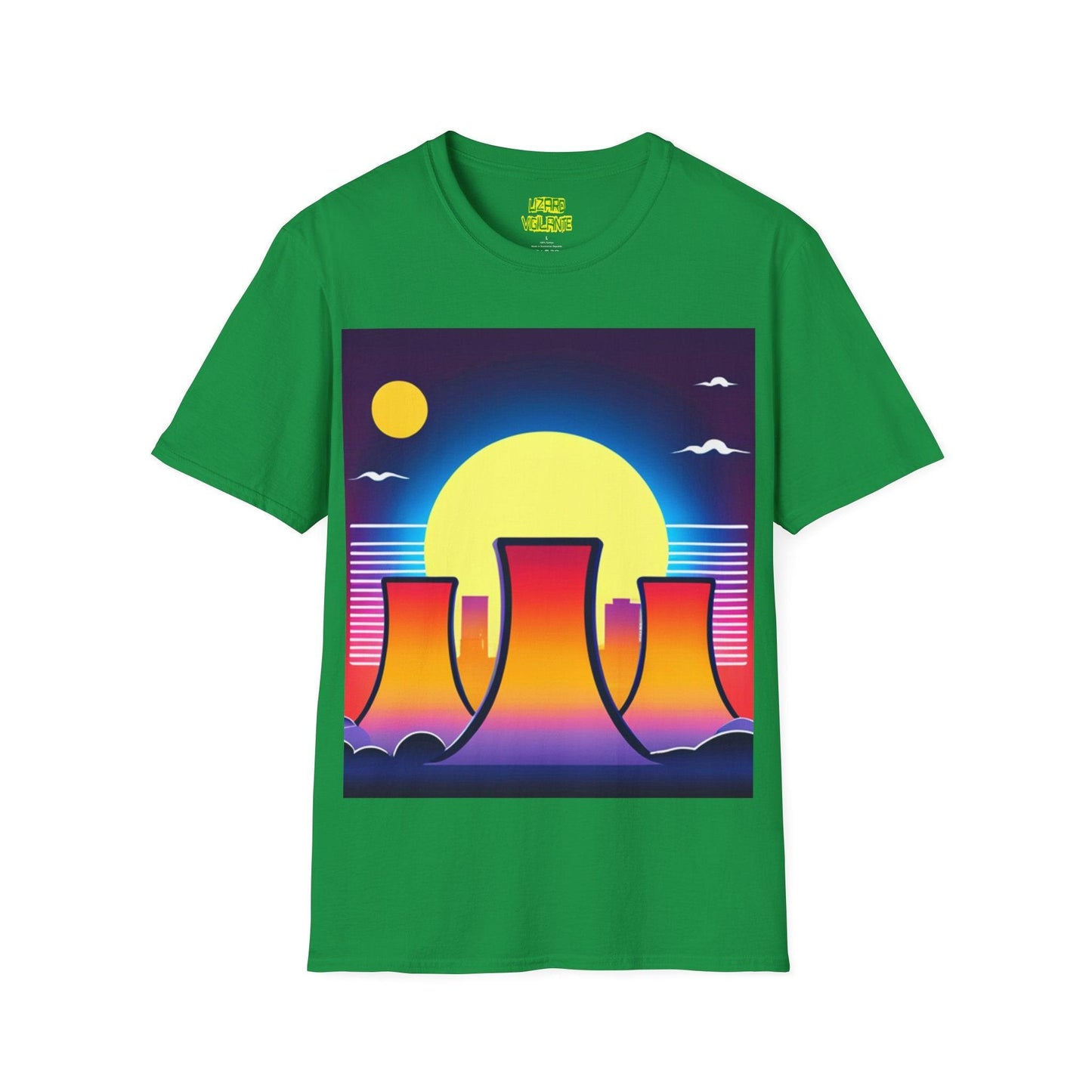 Eclipsed Sevened Unisex Softstyle T-Shirt - Lizard Vigilante