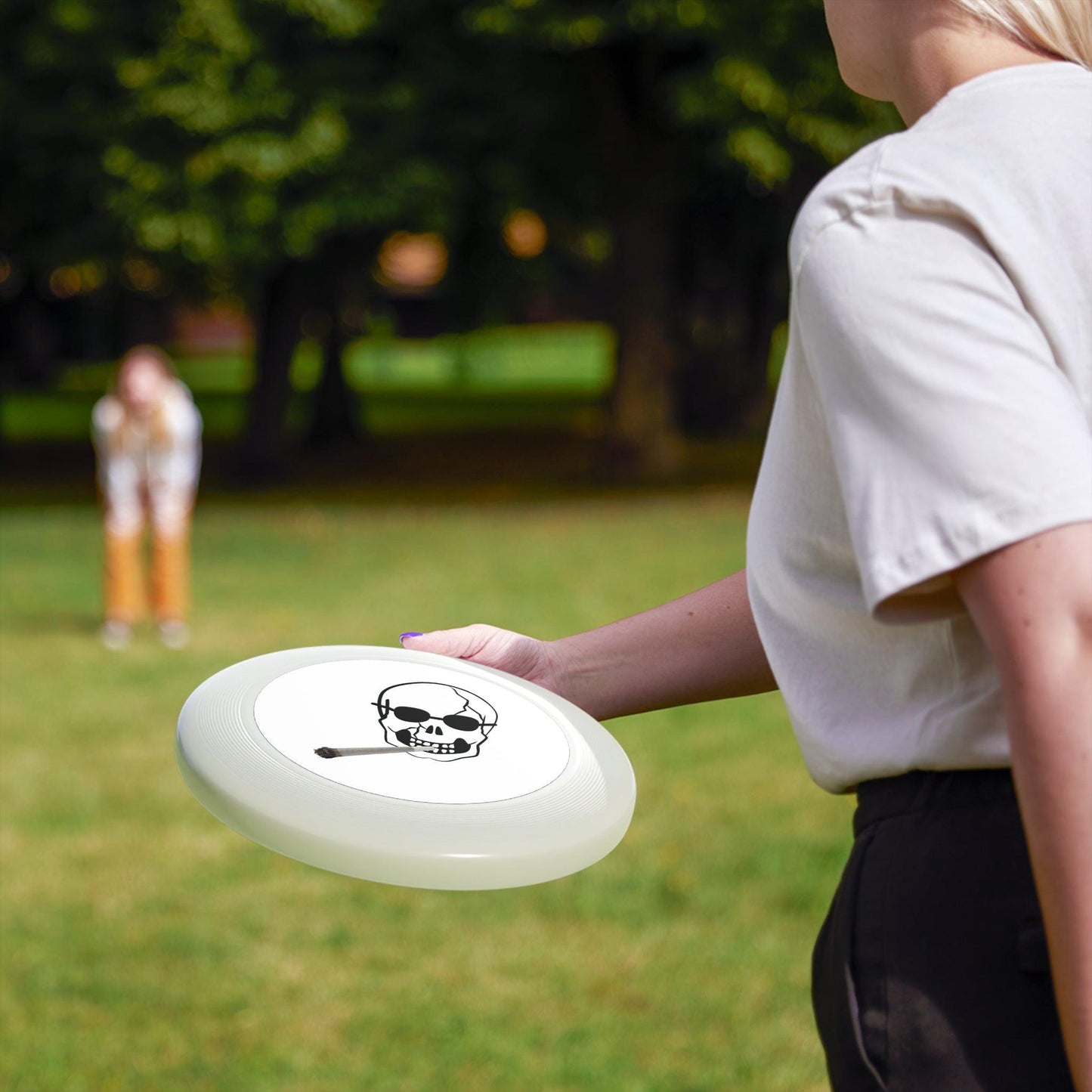 Skull Joint Wham-O Frisbee - Lizard Vigilante