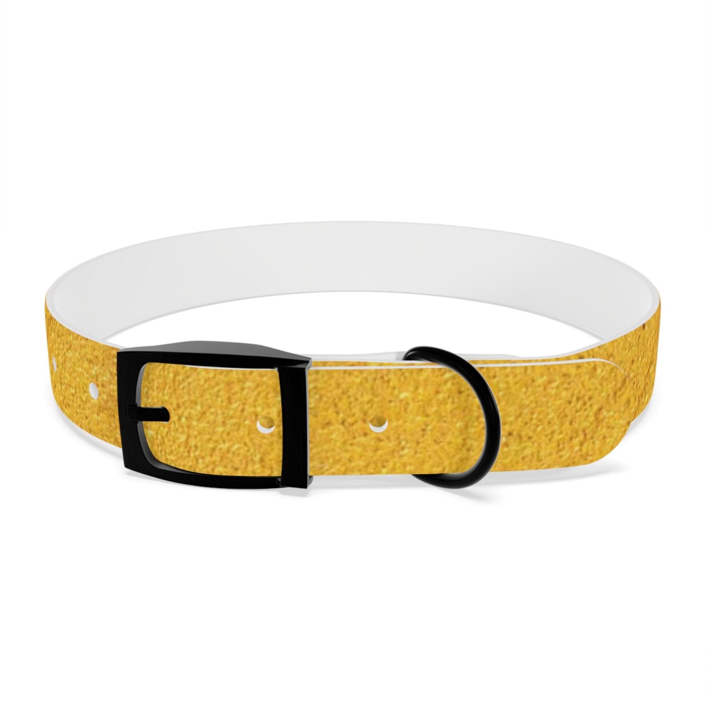 Faux Gold Dog Collar 4 Sizes S-XL - Lizard Vigilante