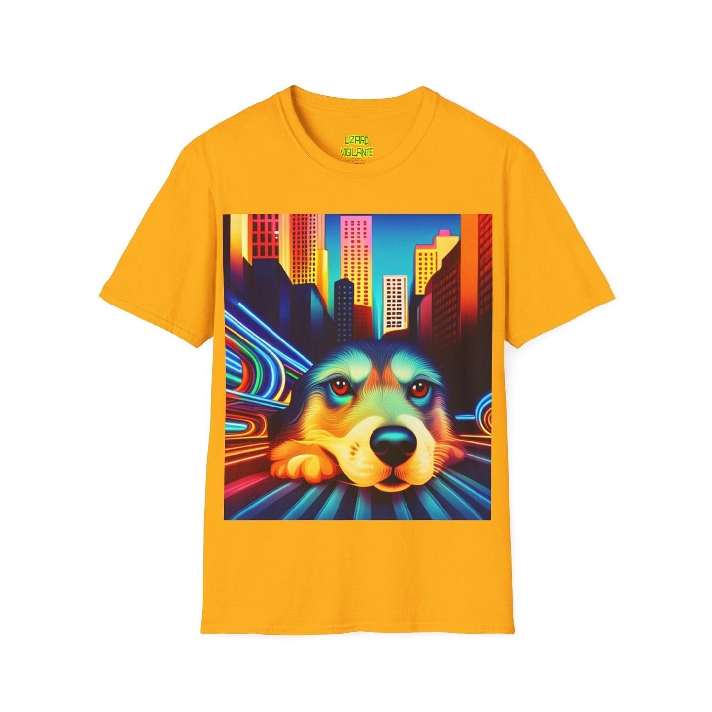 The Dog Album Unisex Softstyle T-Shirt - Lizard Vigilante