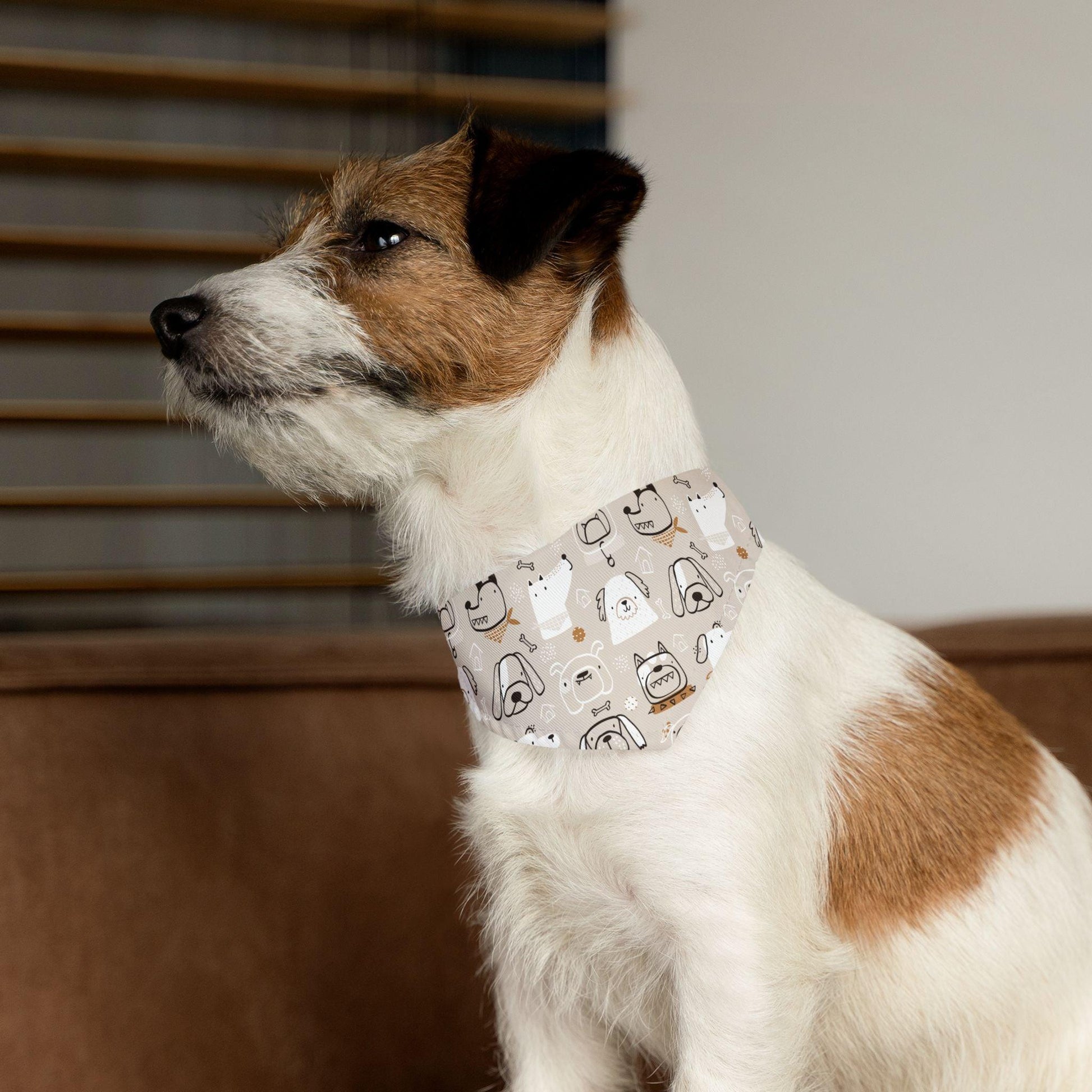 Illustrated Doggers II Pet Bandana Collar - Premium Pets from Printify - Just $26.90! Shop now at Lizard Vigilante