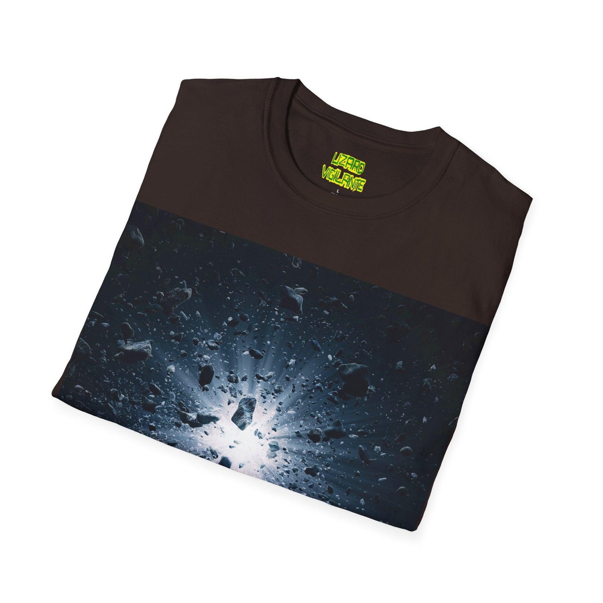 Space Rocks Unisex Softstyle T-Shirt - Lizard Vigilante