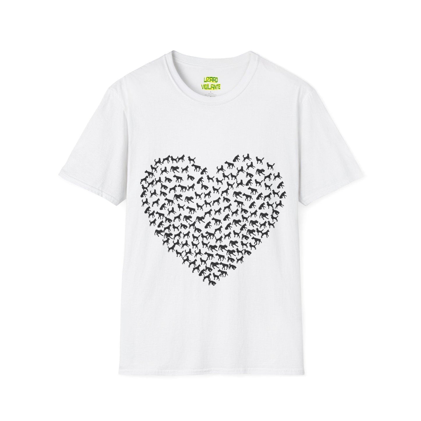 Dogs Heart Unisex Softstyle T-Shirt - Lizard Vigilante