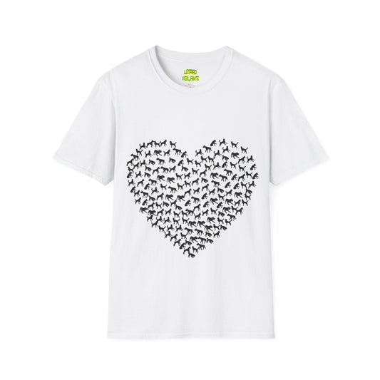 Dogs Heart Unisex Softstyle T-Shirt - Lizard Vigilante