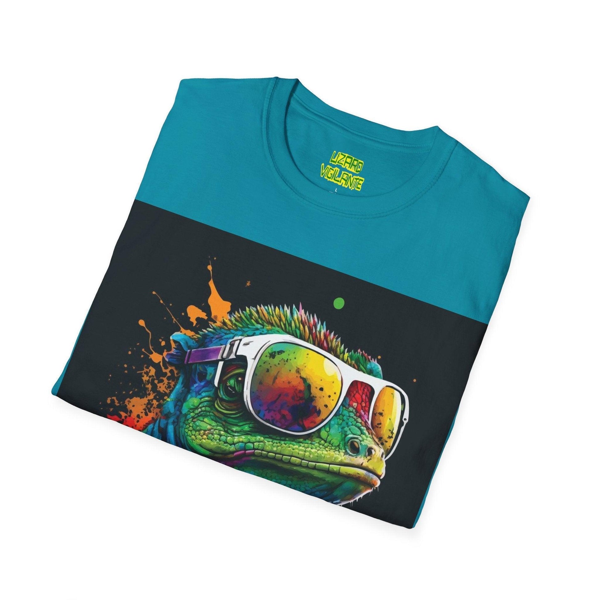 Shlizard Unisex Softstyle T-Shirt - Lizard Vigilante