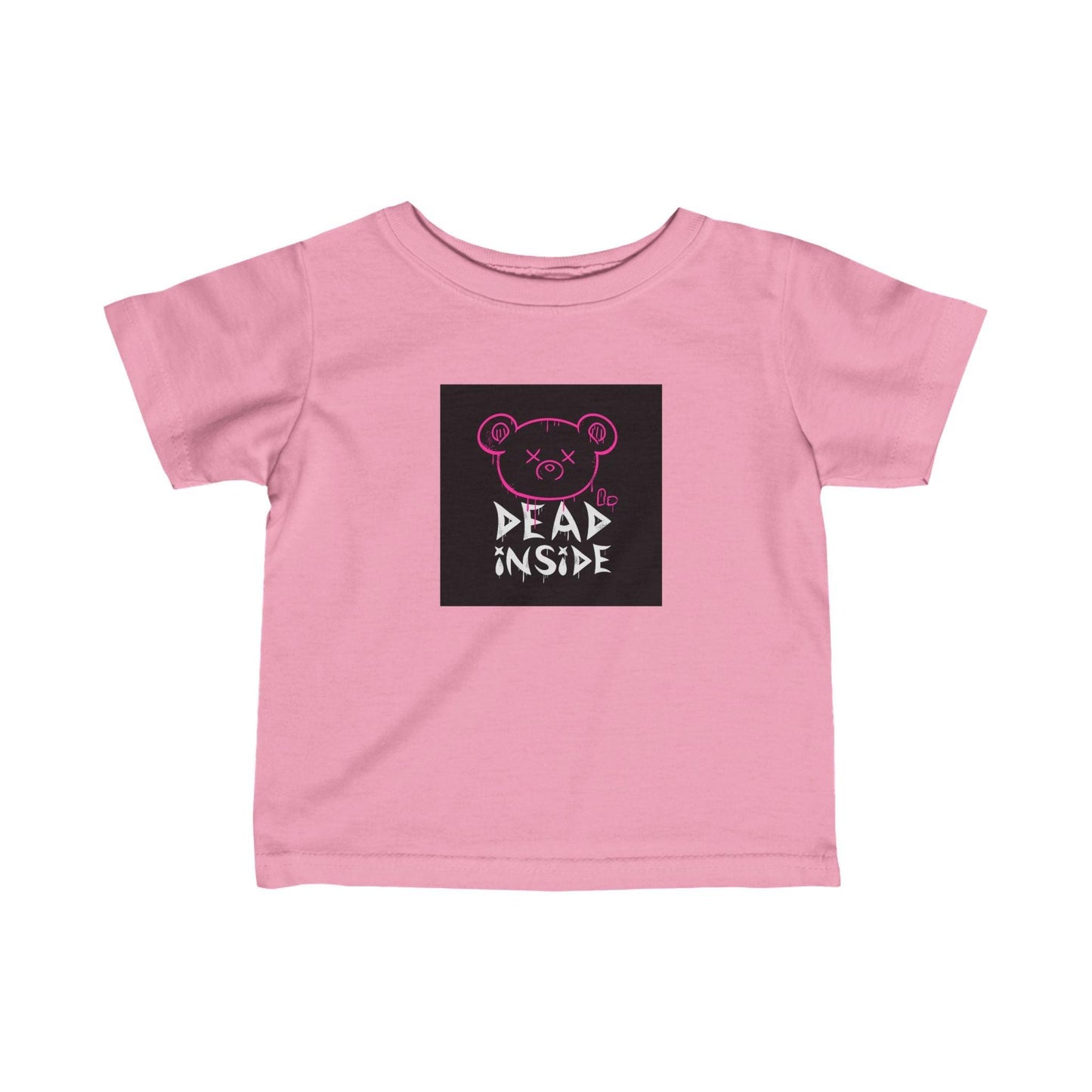 Dead Inside Teddy Bear Infant Fine Jersey Tee - Premium Kids clothes from Printify - Just $23.99! Shop now at Lizard Vigilante