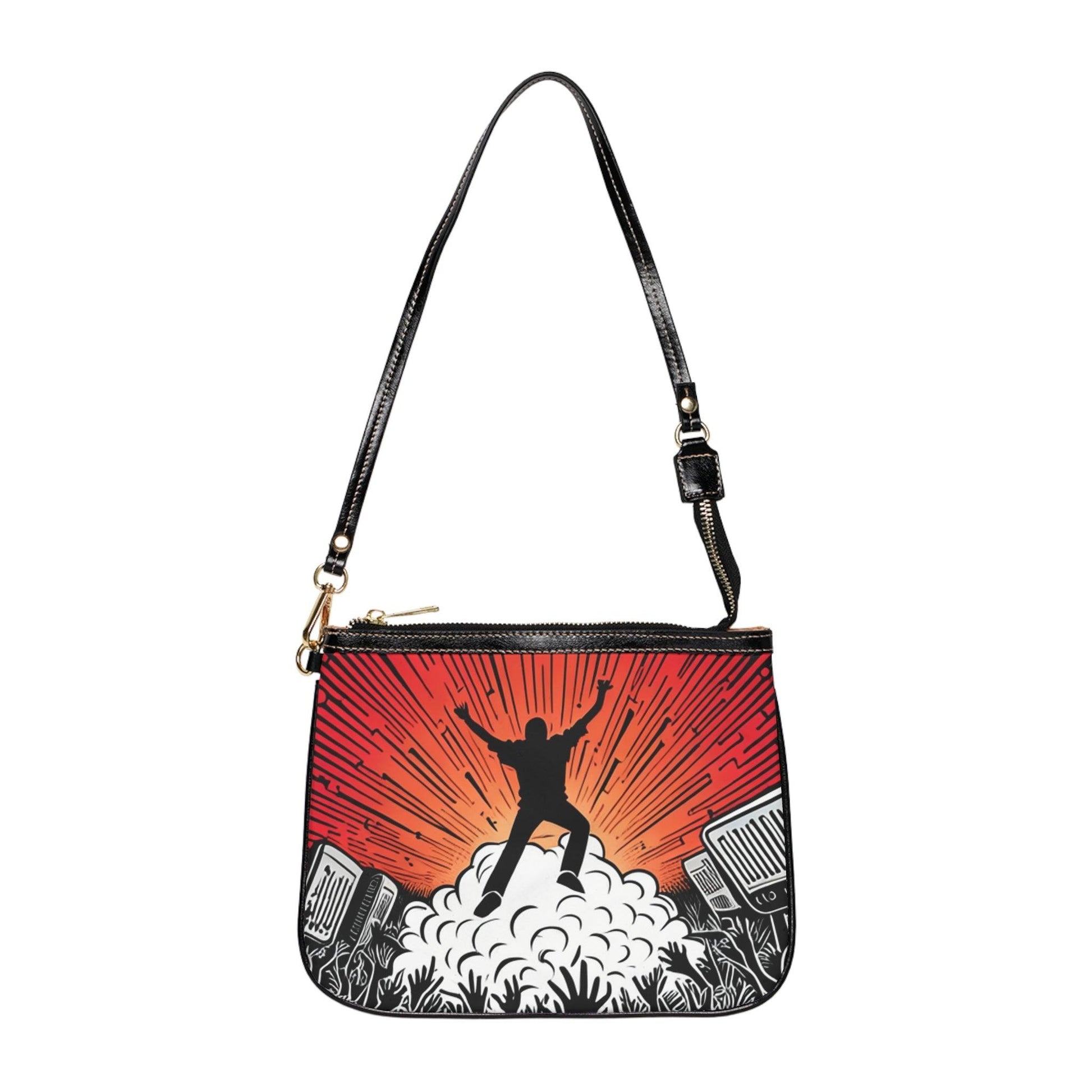 Metal Concert Small Shoulder Bag - Lizard Vigilante