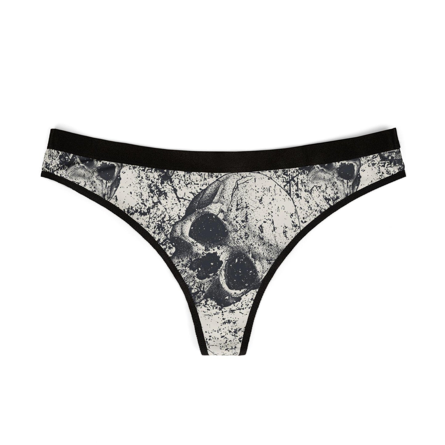 Ancient Skulls Women's Thongs - Premium All Over Prints from Printify - Just $32.99! Shop now at Lizard Vigilante