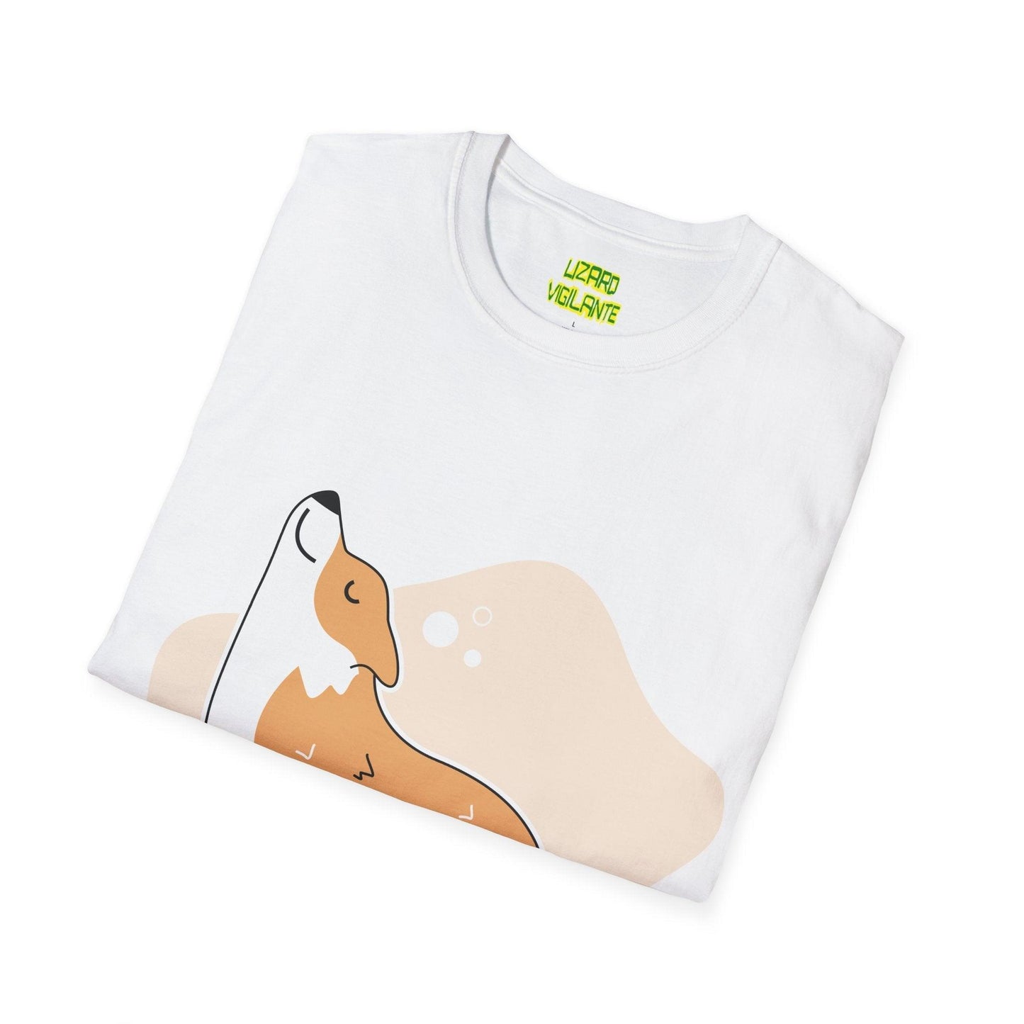 Yoga Dog Pose Unisex Softstyle T-Shirt - Lizard Vigilante