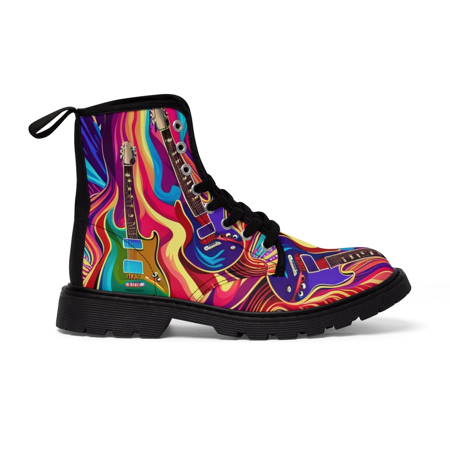 Thru The Always Men's Canvas Boots - Lizard Vigilante