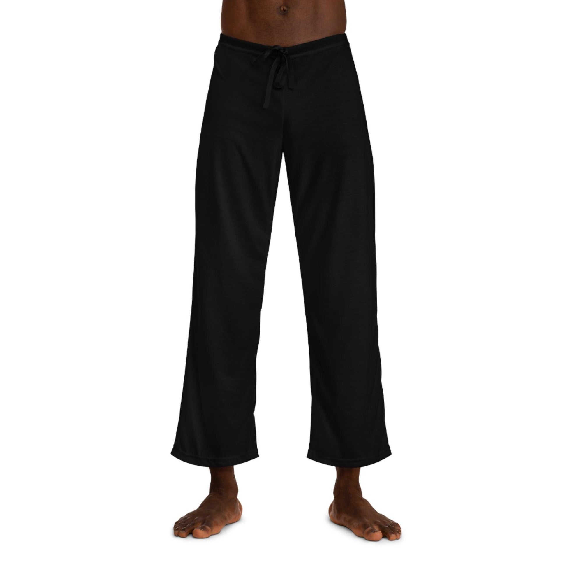 Men's Pajama Pants - Black - Lizard Vigilante