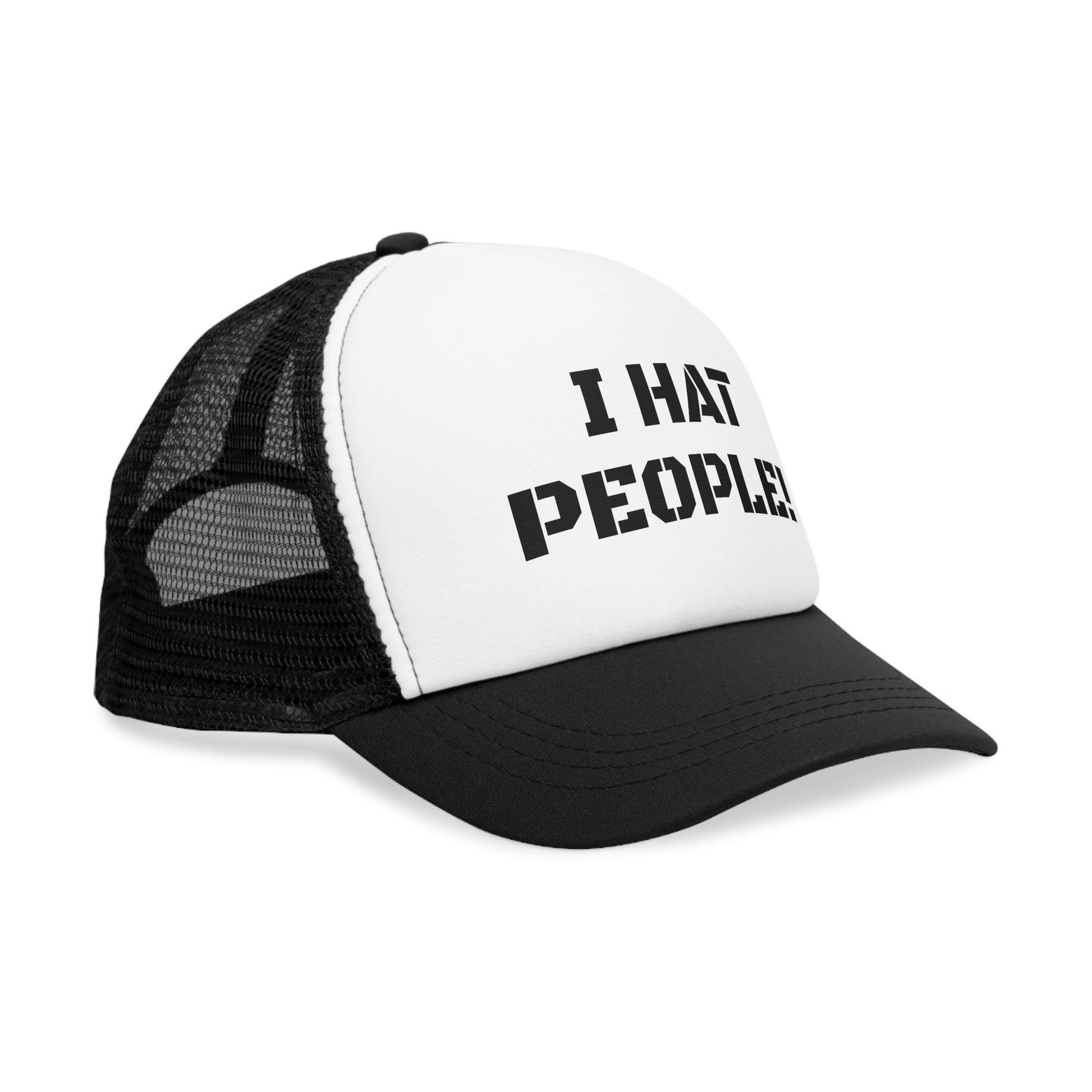 I HAT PEOPLE! Mesh Cap - Lizard Vigilante